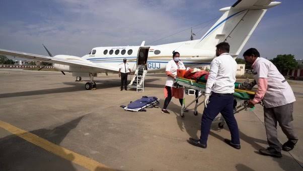 Air ambulance services