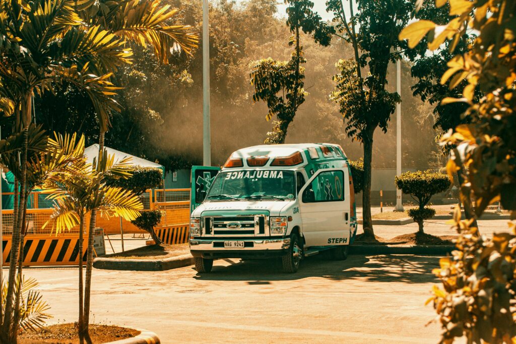 Road ambulance service in srinagar